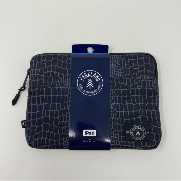 Parkland Design & Manufacturing Pilot Sleeve For iPad Air Viper Black - Picture 1 of 4